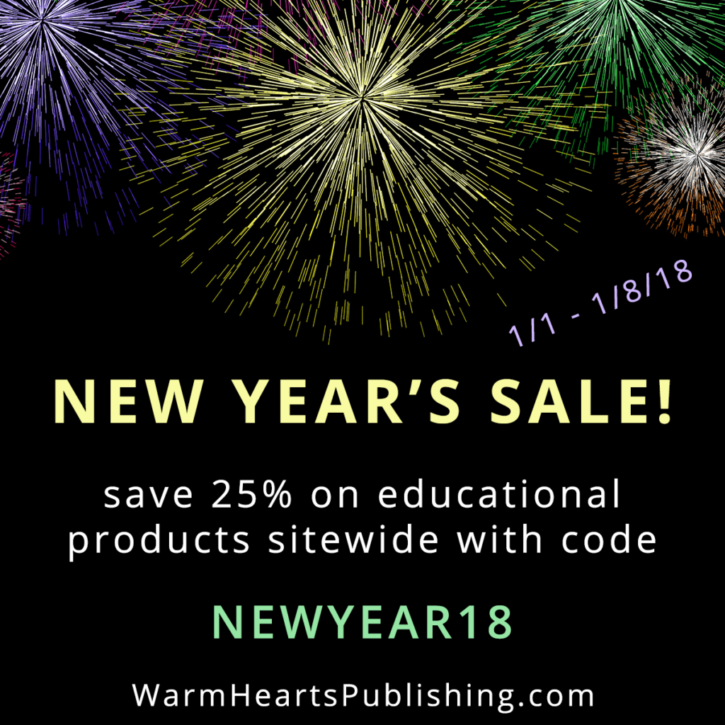 2018 New Years Sale - Warm Hearts Publishing