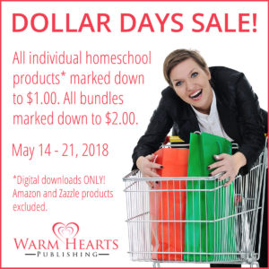 Warm Hearts Publishing Dollar Days Sale